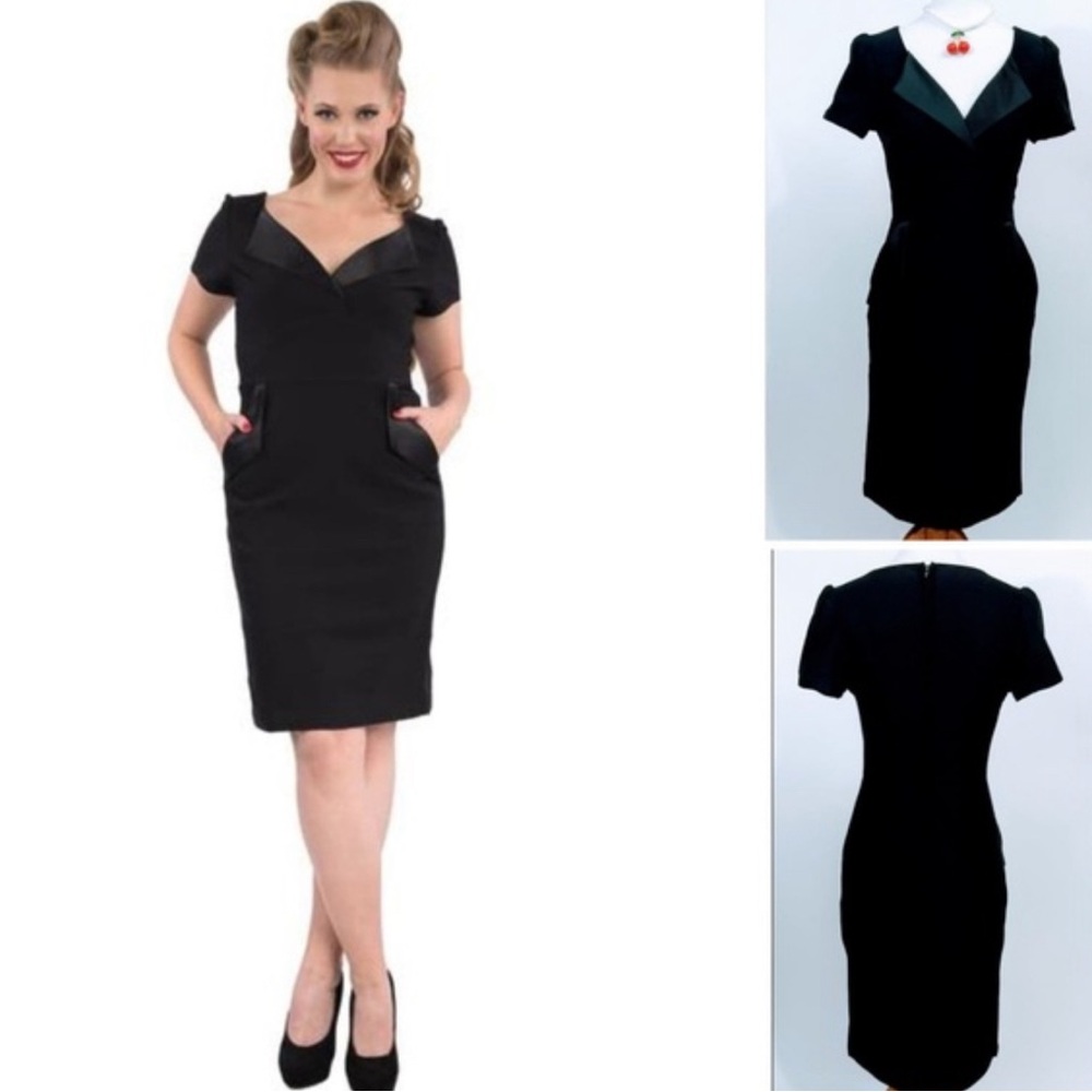 Steady Cats Meow Dress in Black